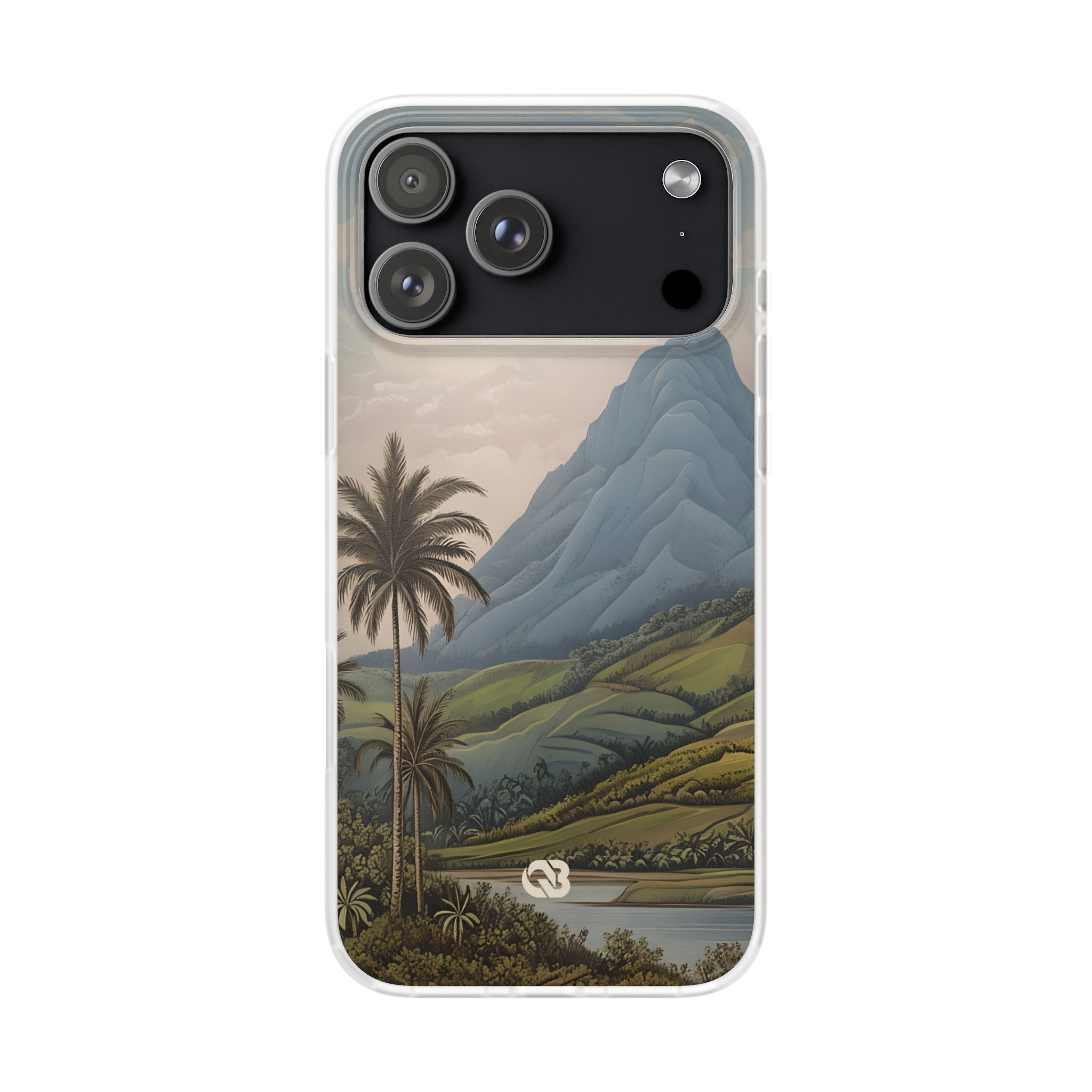 Azure Mountain Vista · Soft Custodia per iPhone