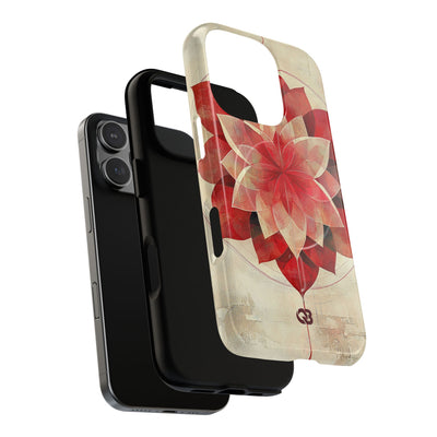 Crimson Petal Peak · Tough+ Phone Case for iPhone · Magsafe