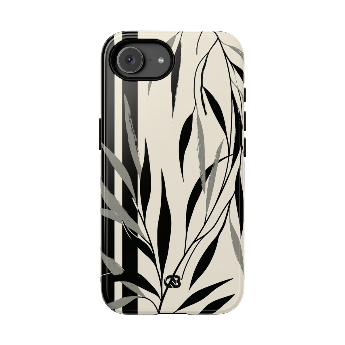 Linear Willow Study · Tough Phone Case for iPhone · Beige