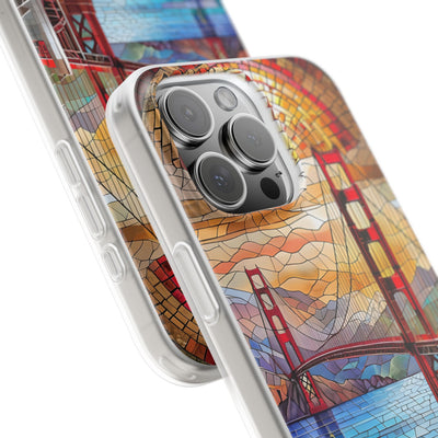 Crimson Arch Coast · Soft Custodia per iPhone