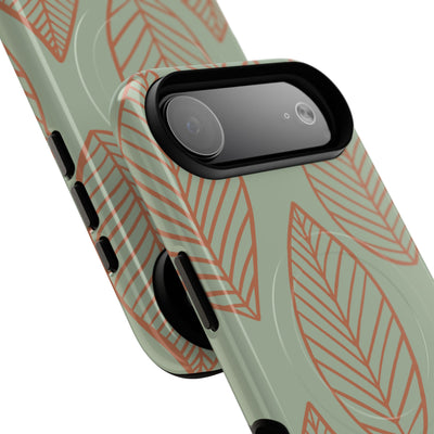 Sage Earth Leaves · Tough+ Phone Case for iPhone · Magsafe