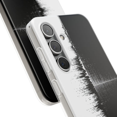 Black Lite Phone Case for Samsung - Static Signal Split