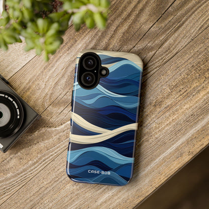 Ocean Rhythm iPhone 16 Case - Tough