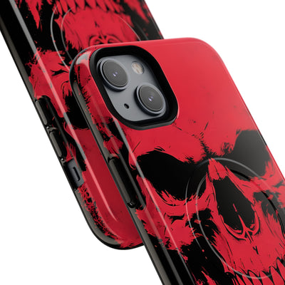 Crimson Street Skull · Tough+ Magsafe