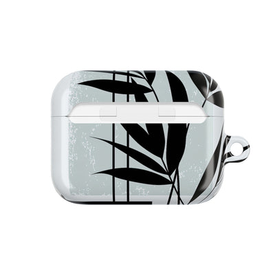 Zen Bamboo Silhouette · Hard Case for AirPods & AirPods Pro · Green