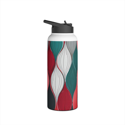 Leaf Spiral Pink - Stainless Steel Water Bottle
