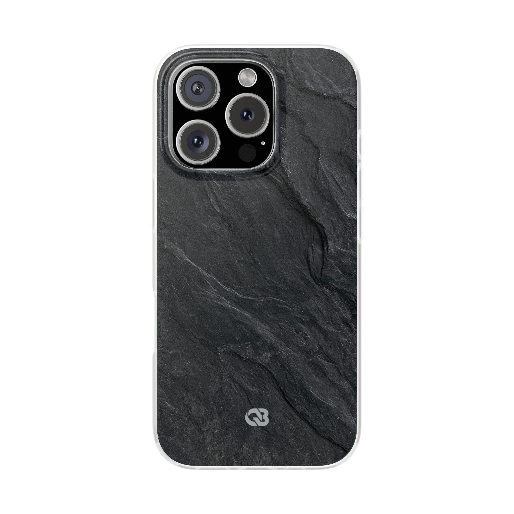 Black Lite Phone Case for iPhone - Midnight Slate Ridge