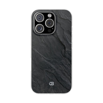 Black Lite Phone Case for iPhone - Midnight Slate Ridge