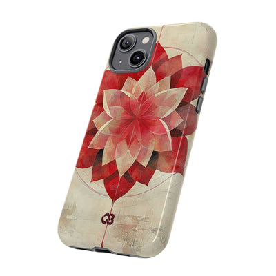 Crimson Petal Peak · Tough Phone Case for iPhone