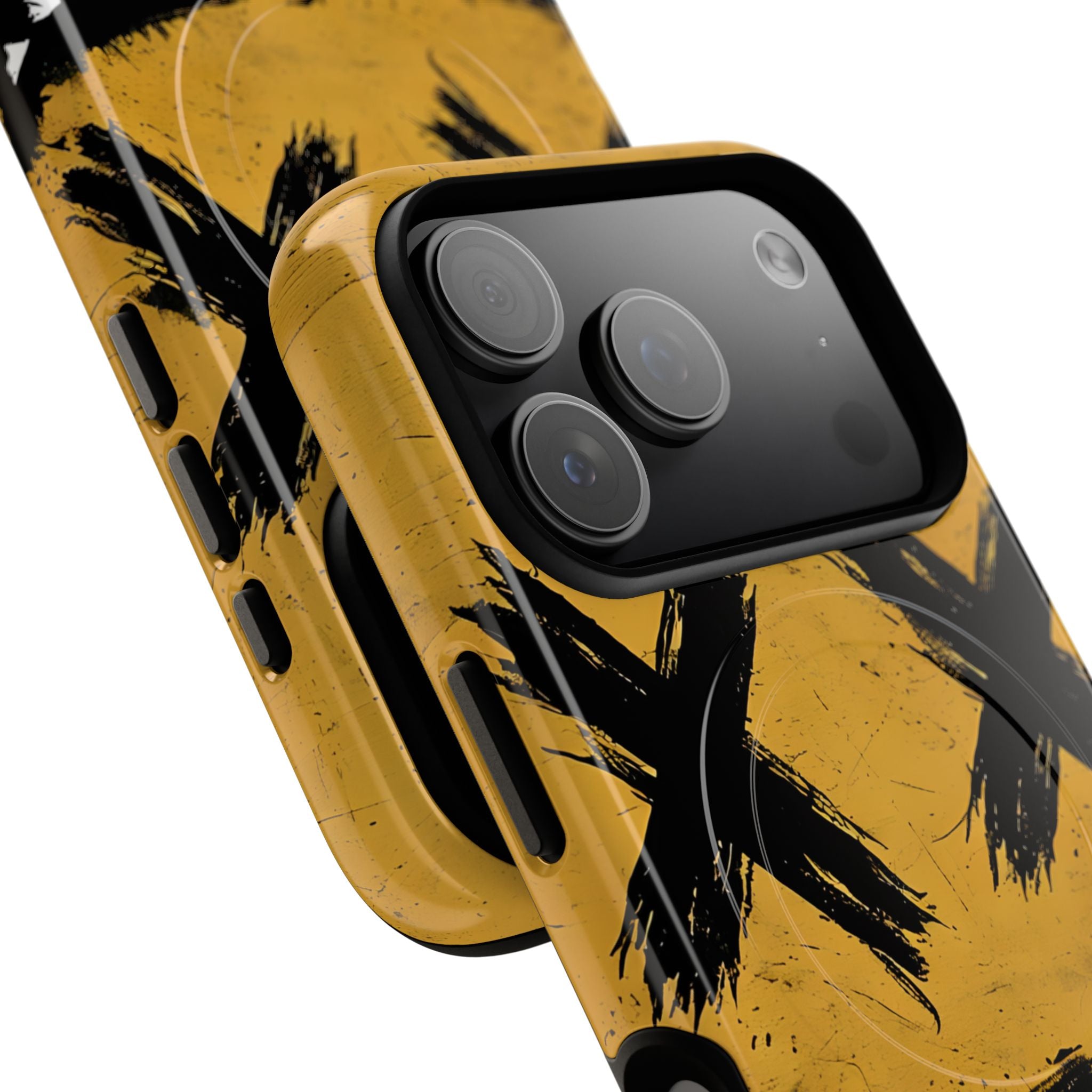 Jagged Smile Yellow iPhone 17 Pro Case - Tough+ - CASE•BOB