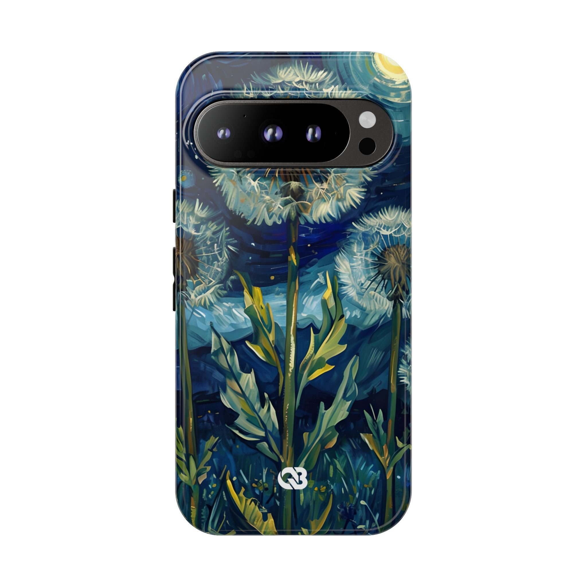 Starry Dandelion Swirl · Tough Phone Case for Google Pixel