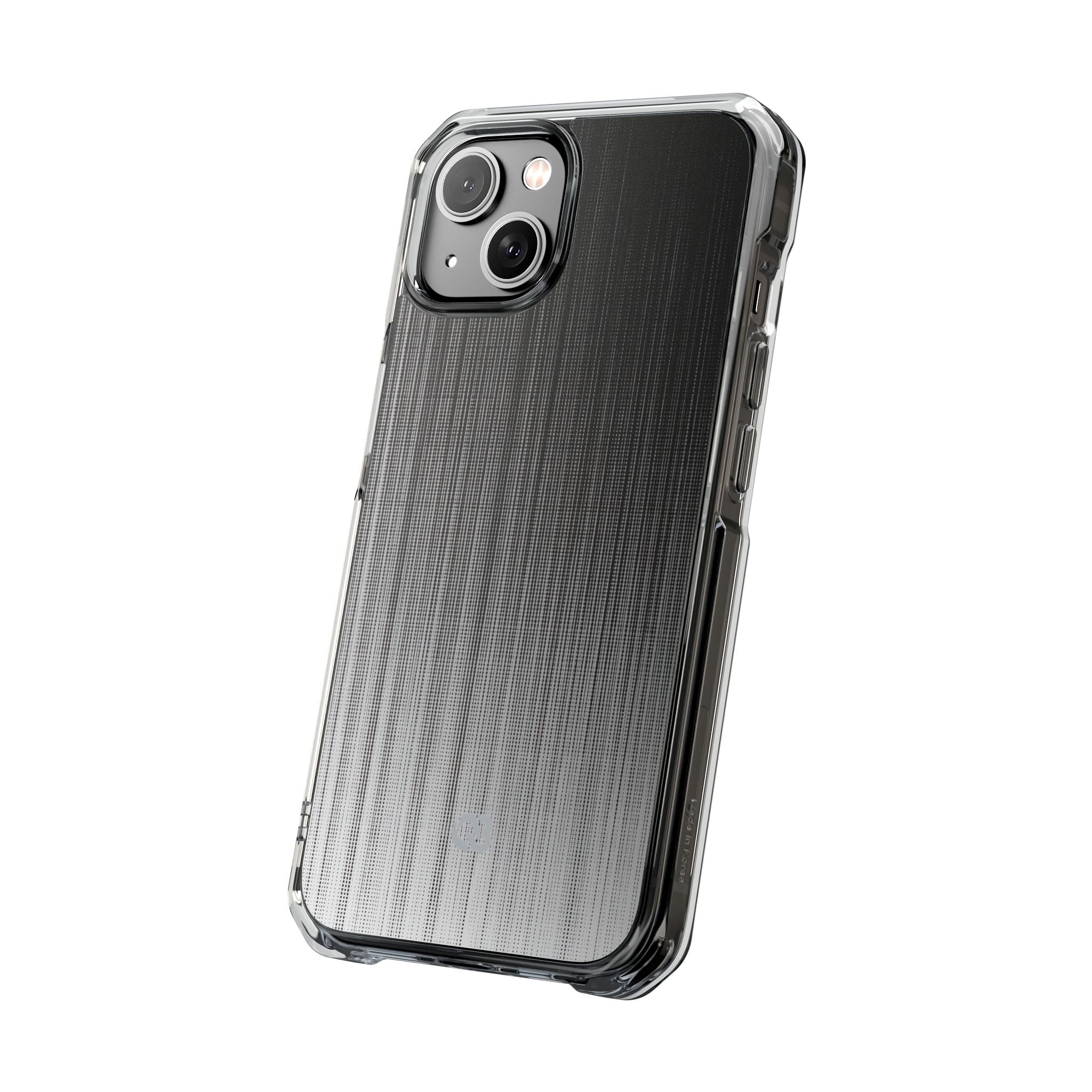 Grey Impact MagSafe Phone Case for iPhone - Static Vertical Dither