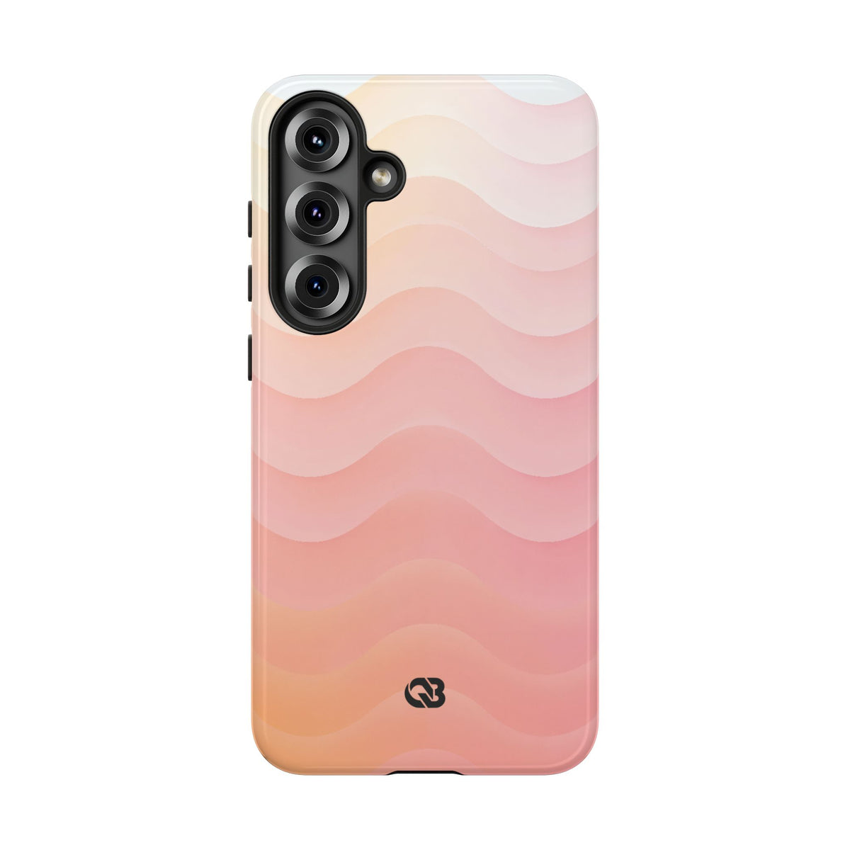 Blush Horizon Waves · Tough Phone Case for Samsung · Pink