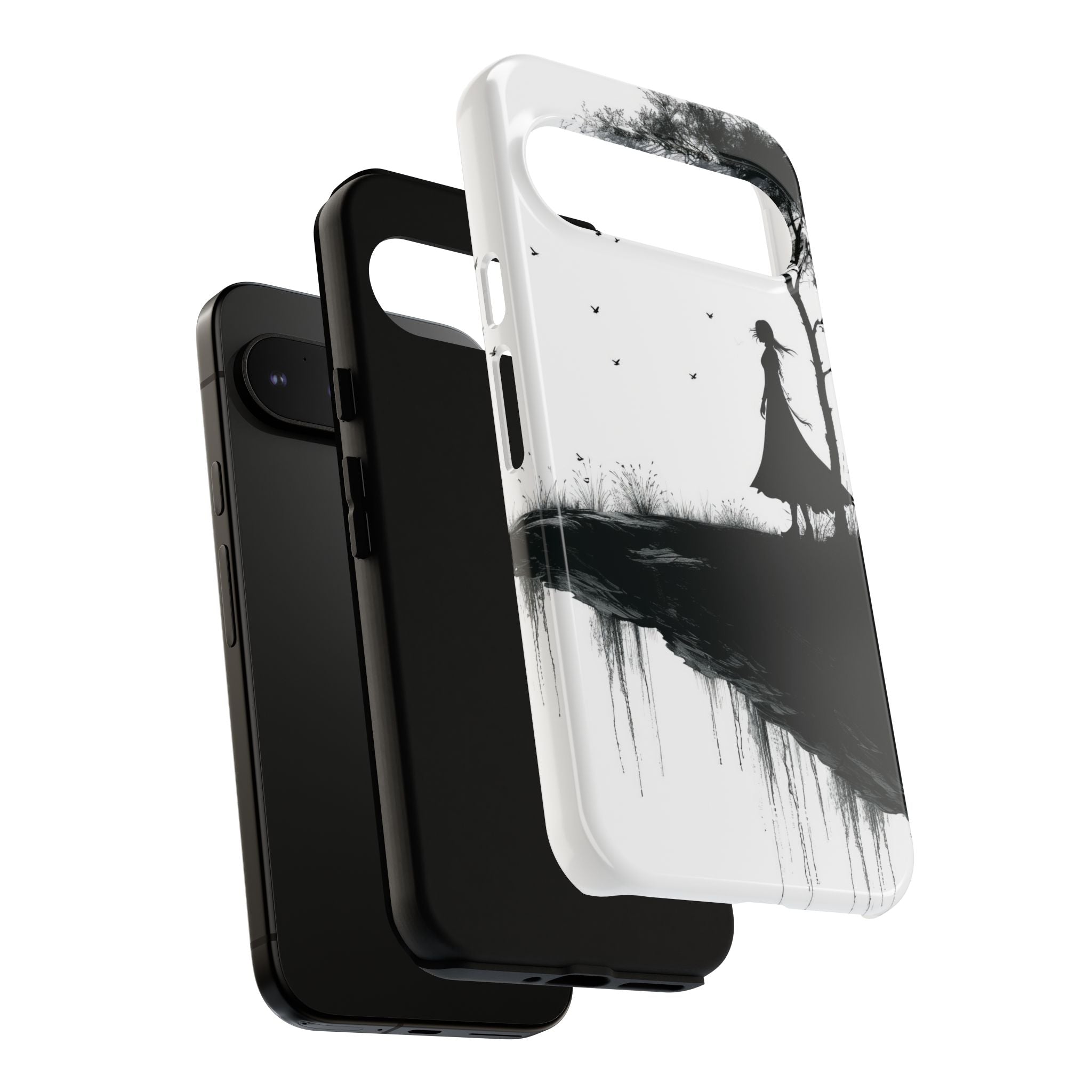 Cliffside Silhouette Google Pixel 9 Pro XL Case - Tough