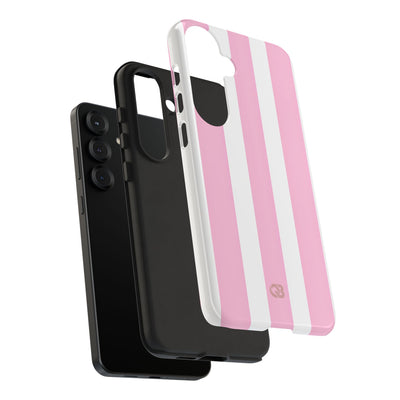 Soft Pink Stripe · Tough Phone Case for Samsung