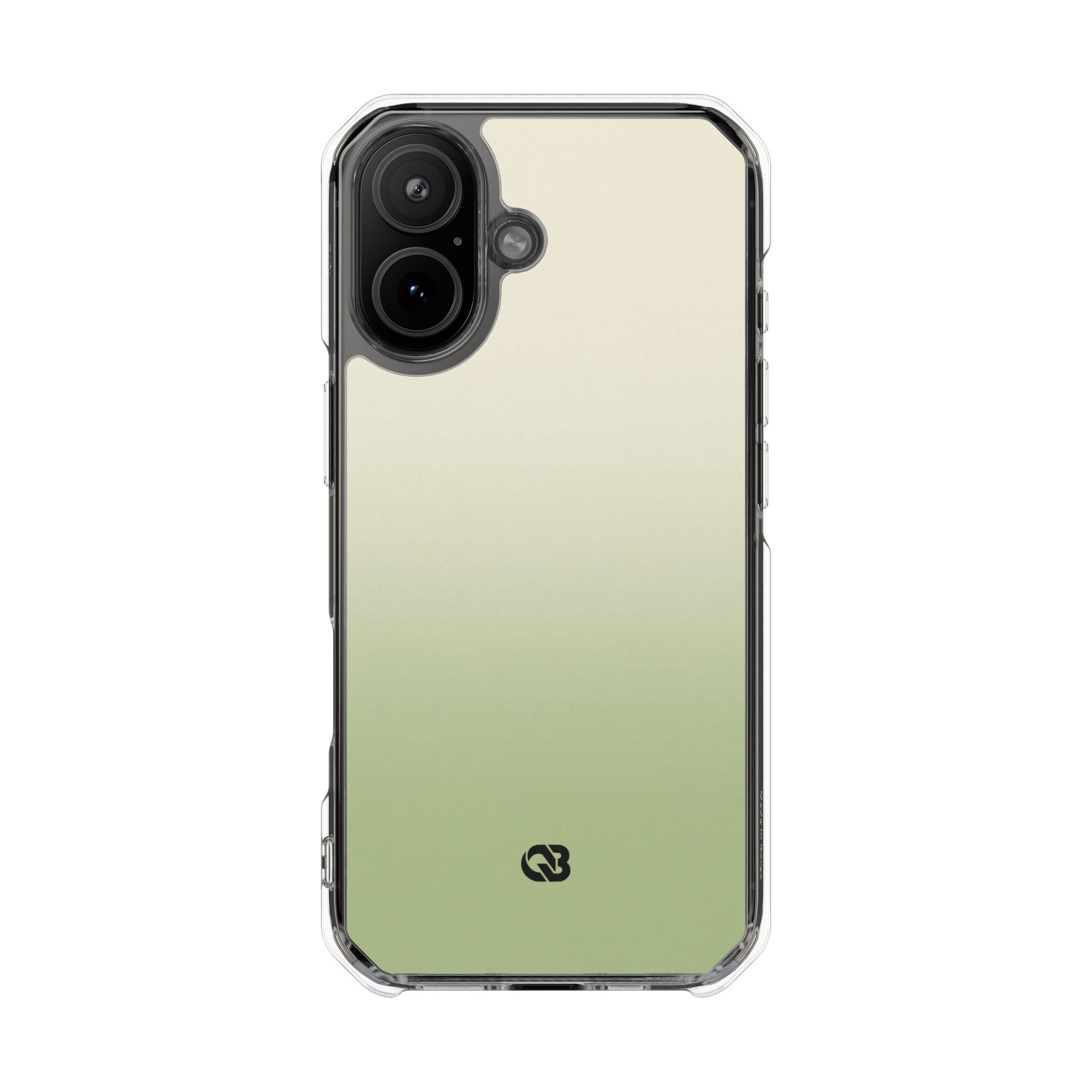 Green Impact MagSafe Phone Case for iPhone - Bone Sage Fade
