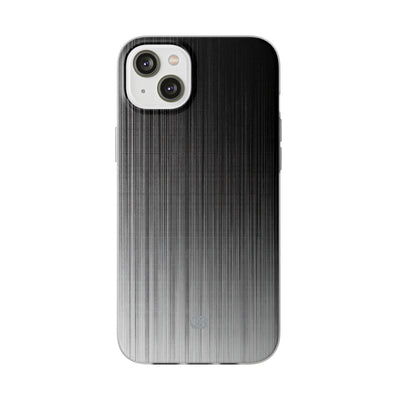 Grey Lite Phone Case for iPhone - Static Vertical Dither