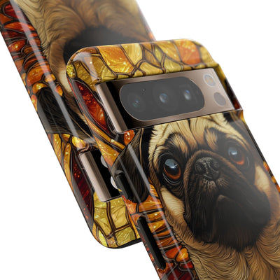 Amber Pug Divinity · Tough Phone Case for Google Pixel