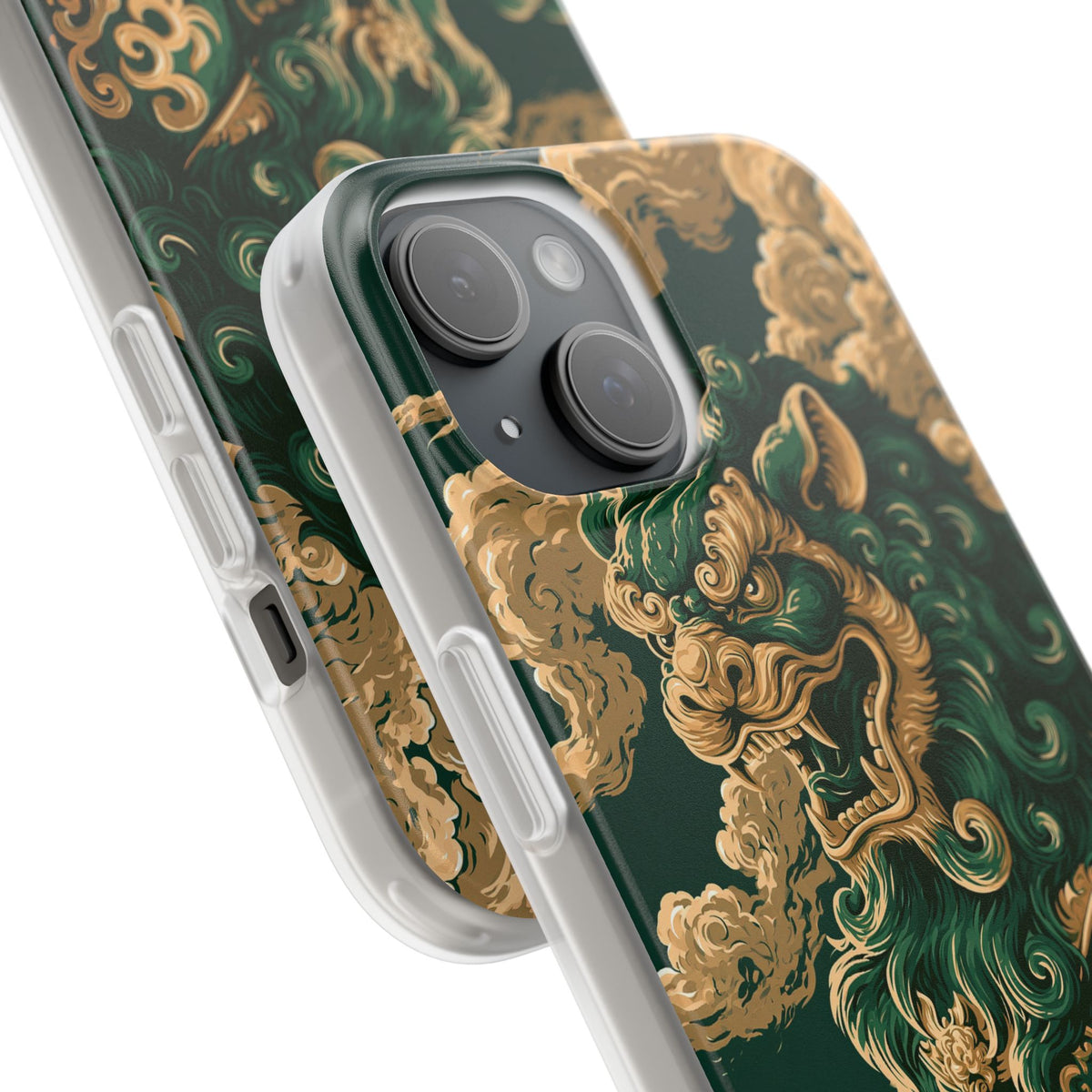 Imperial Guardian Lion · Lite Phone Case for iPhone ·  Green