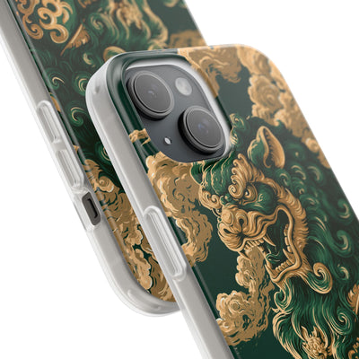 Imperial Guardian Lion · Lite Phone Case for iPhone ·  Green