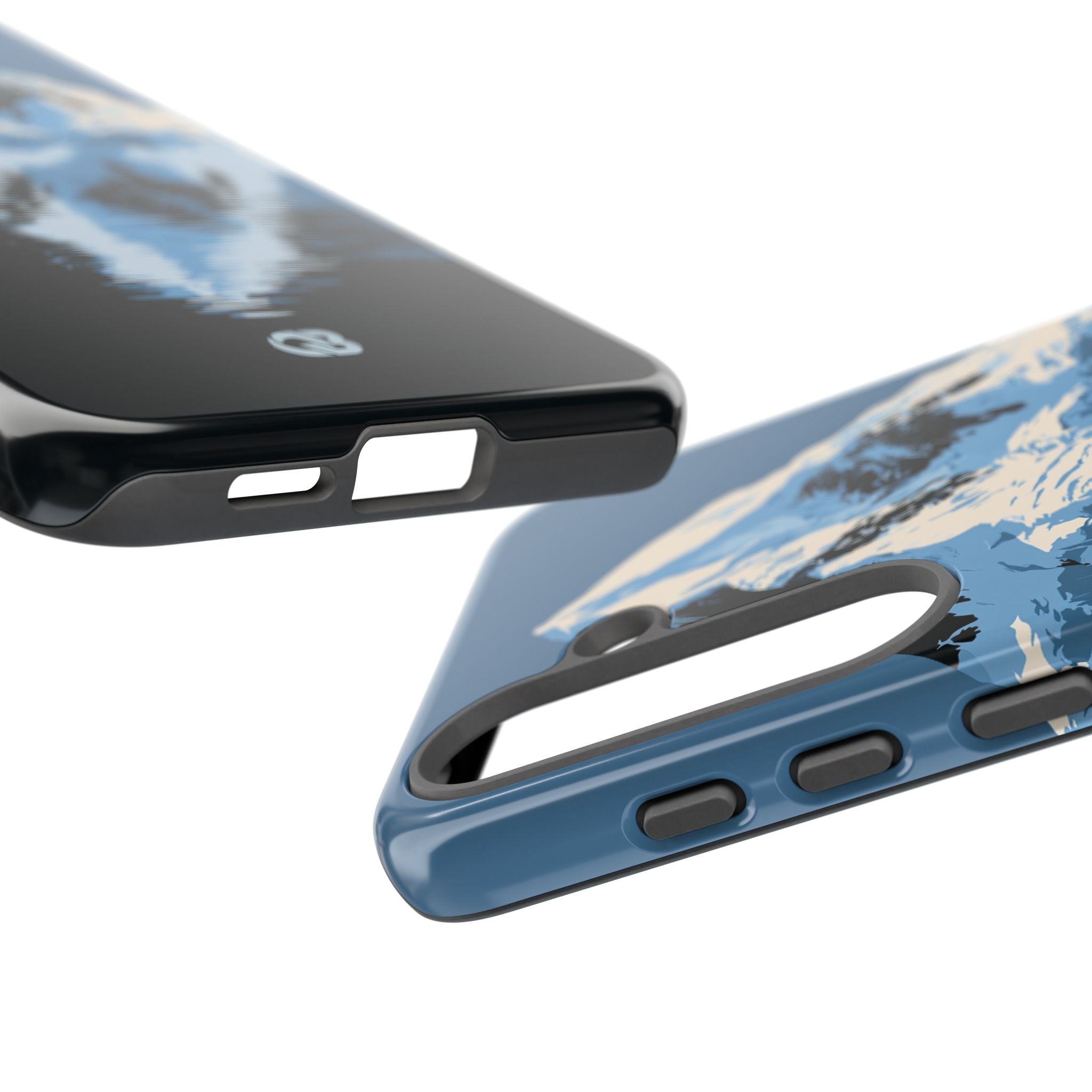 Blue Tough Phone Case for Samsung - Arctic Summit Mirror