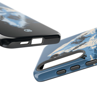 Blue Tough Phone Case for Samsung - Arctic Summit Mirror