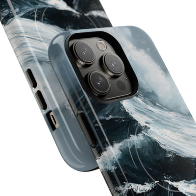 Nordic Swell · Tough 2.0 Magnetic Phone Case for iPhone · Blue