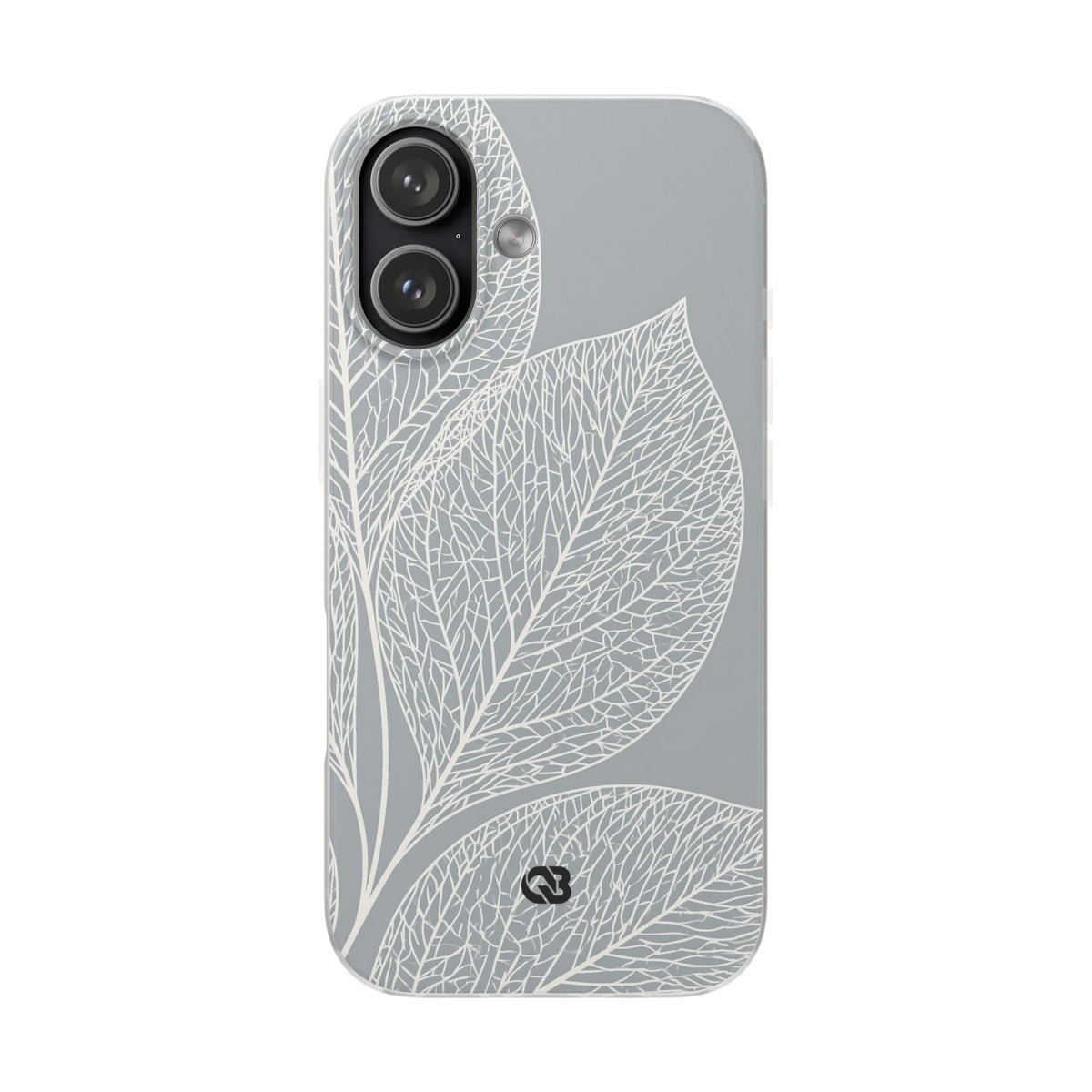 Minimal Leaf Skeleton · Lite Phone Case for iPhone ·  Grey