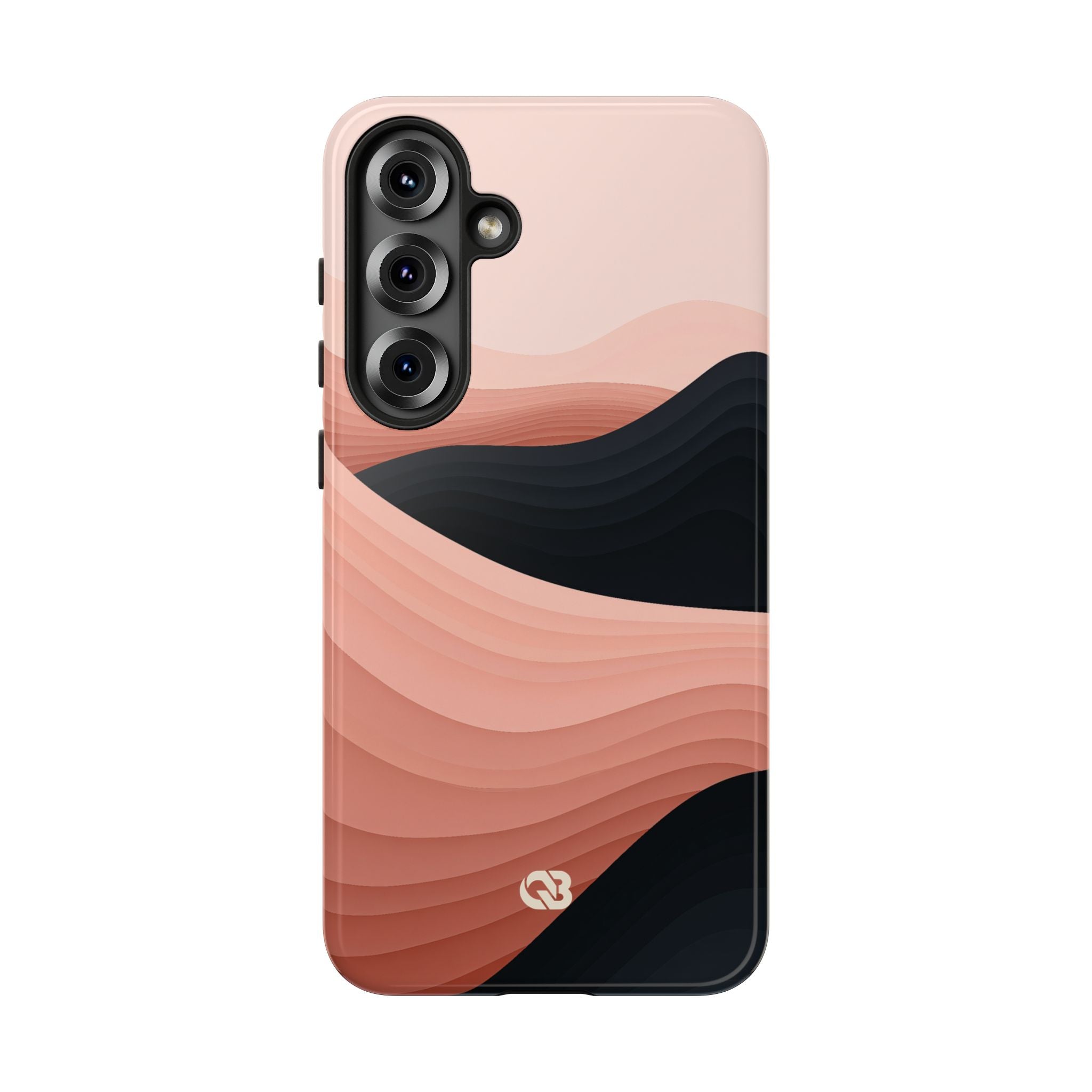 Pink Tough Phone Case for Samsung - Dune Shadow Layers