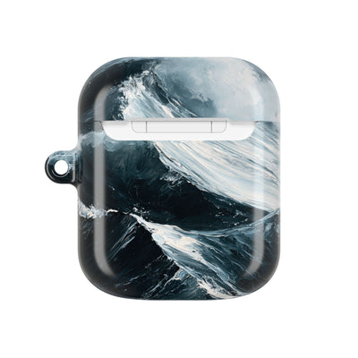 Nordic Swell · Hard Case for AirPods & AirPods Pro · Blue