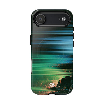 Digital Shoreline Drift · Tough 2.0 Magnetic Phone Case for iPhone · Teal