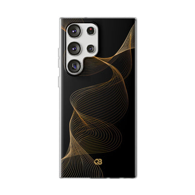 Gold Lite Phone Case for Samsung - Burnished Bronze Helix