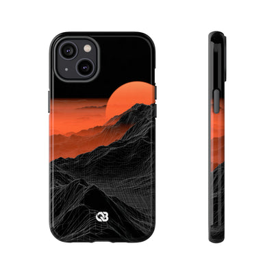 Solar Ridge Mesh · Tough Phone Case for iPhone · Black