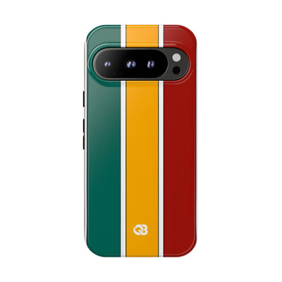 Retro Racing Bars · Tough Phone Case for Google Pixel