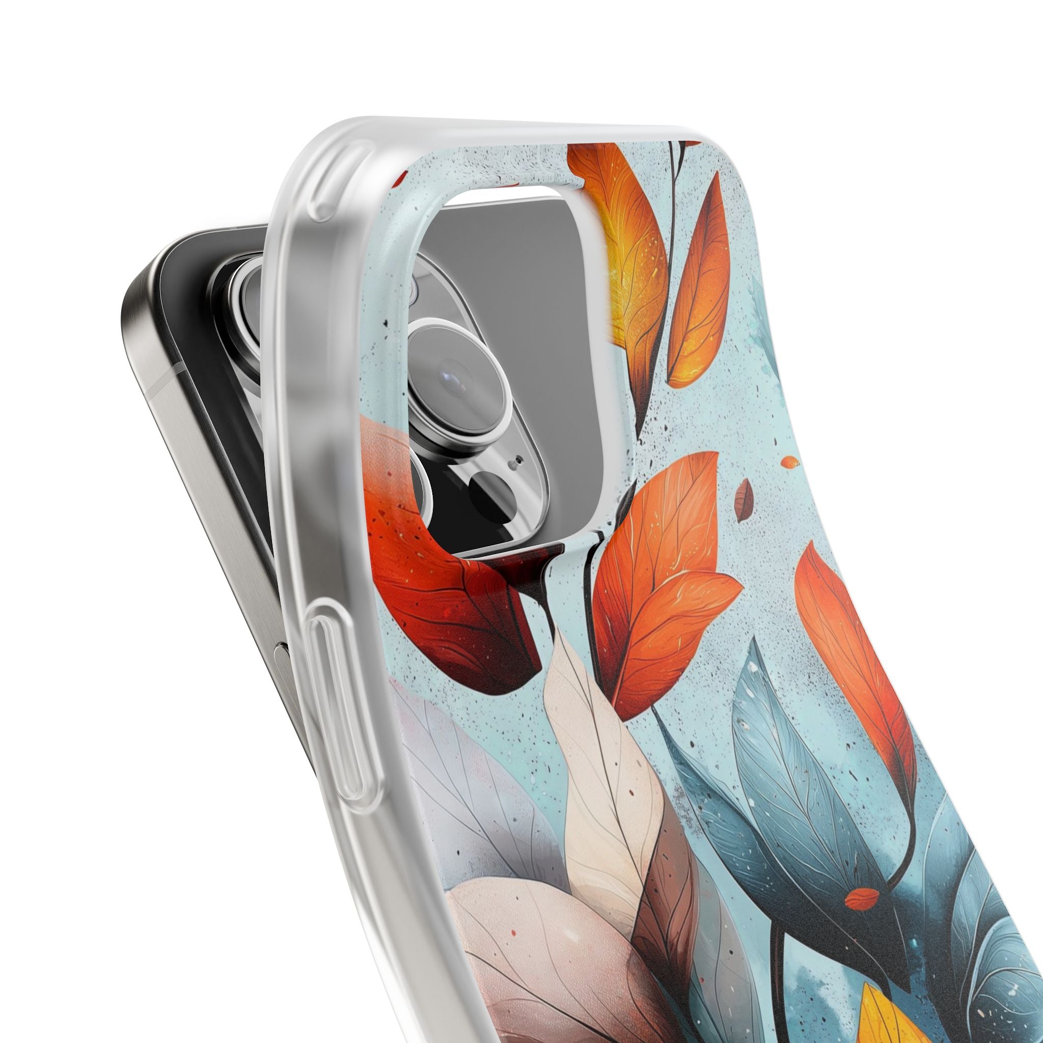 Crimson Veins iPhone 16 Pro Max Skal - Mjukt