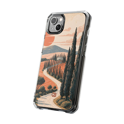 Orange Impact MagSafe Phone Case for iPhone - Terracotta Ridge Trail