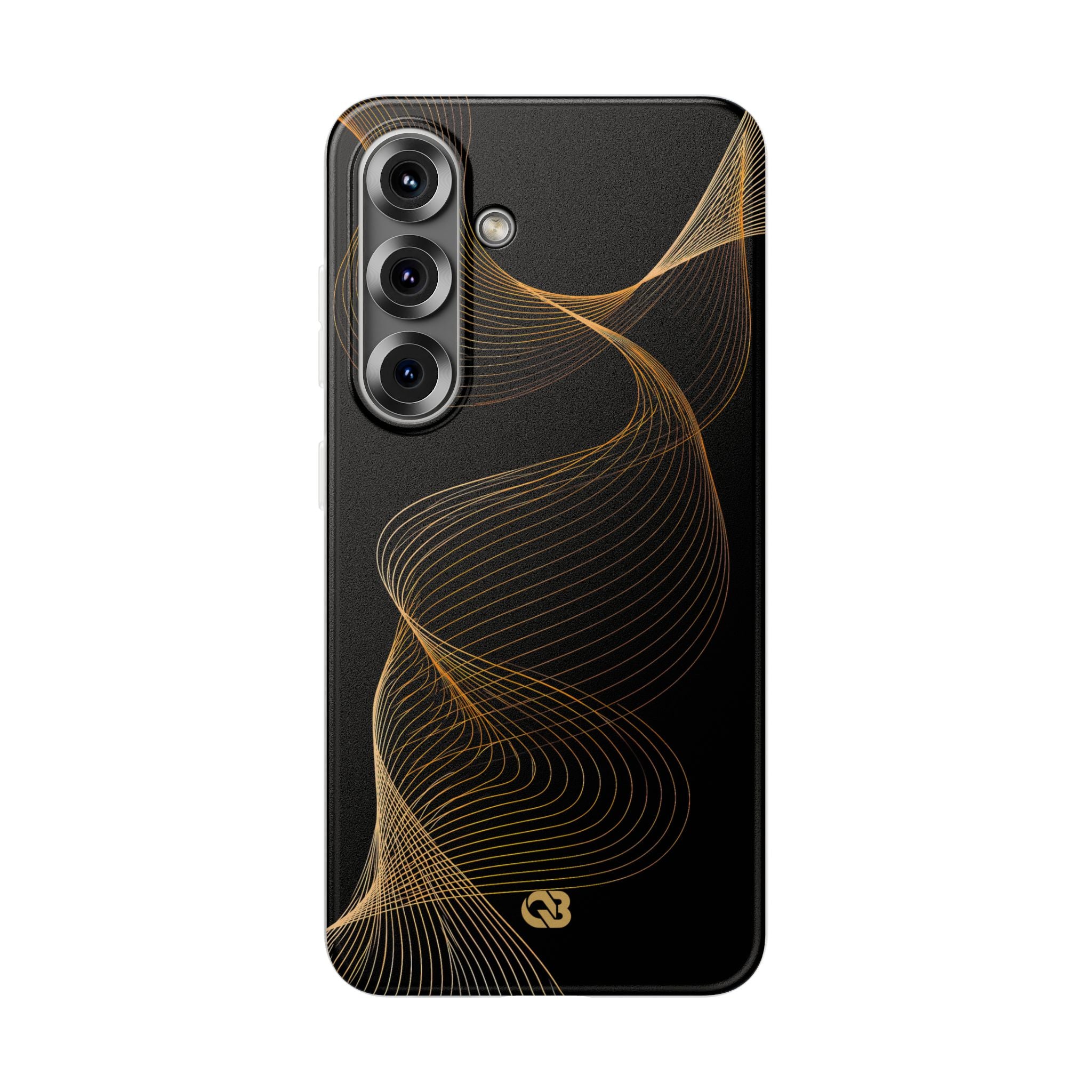 Gold Lite Phone Case for Samsung - Burnished Bronze Helix