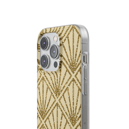 Gold Diamond Radiance iPhone 14 Pro Case - Soft