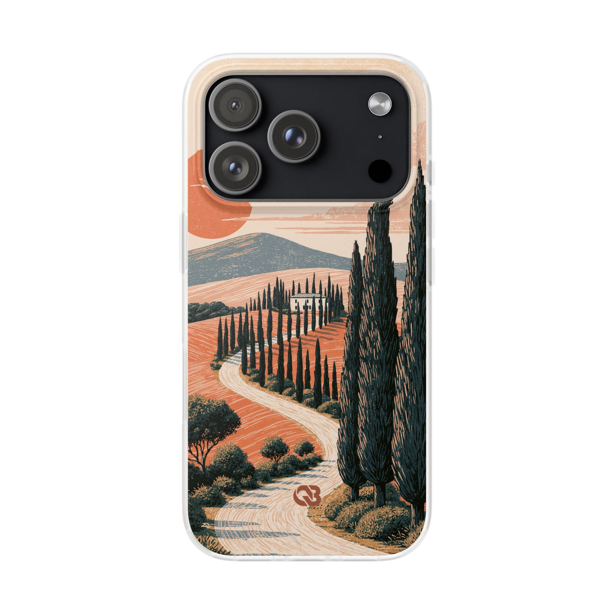 Orange Lite Phone Case for iPhone - Terracotta Ridge Trail