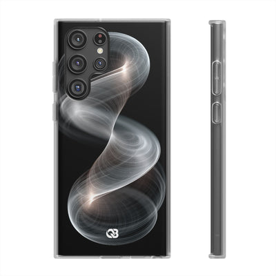 Luminous Vortex · Lite Phone Case for Samsung · Black