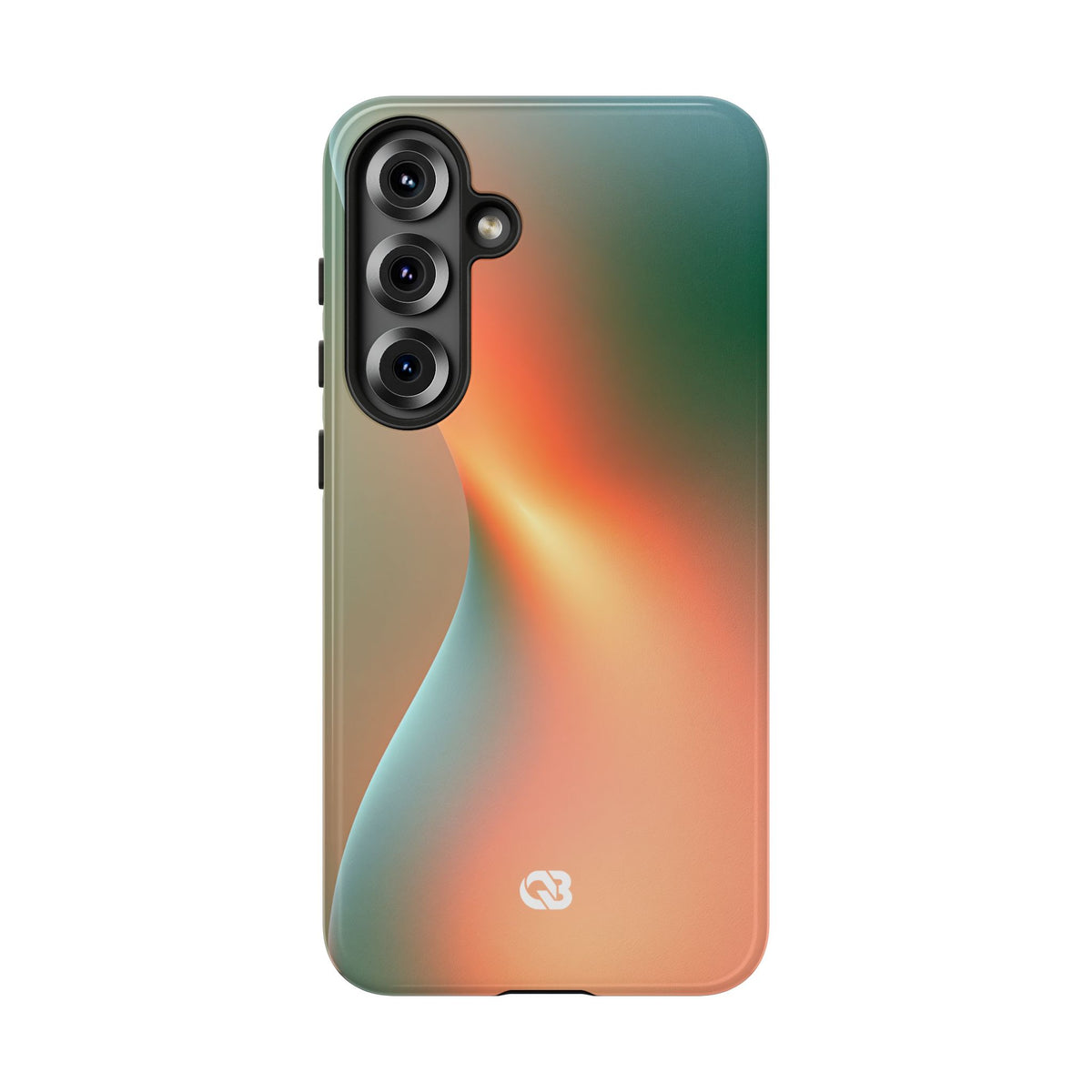 Radiant Contour · Tough Phone Case for Samsung · Orange