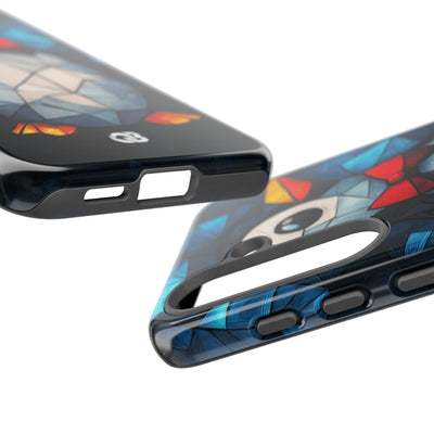 Mosaic Bowtie Penguin · Tough Hoesje voor Samsung