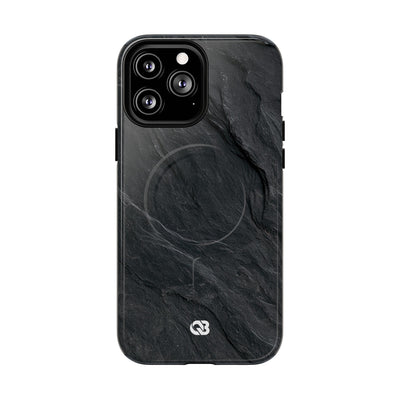 Dark Slate Strata · Tough 2.0 Magnetic Phone Case for iPhone · Black