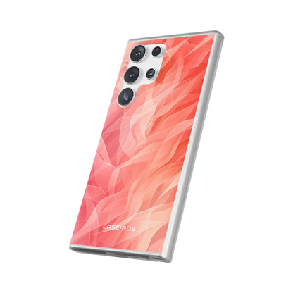 Pfirsichwellen-Drift Samsung S23 Ultra Case - Soft