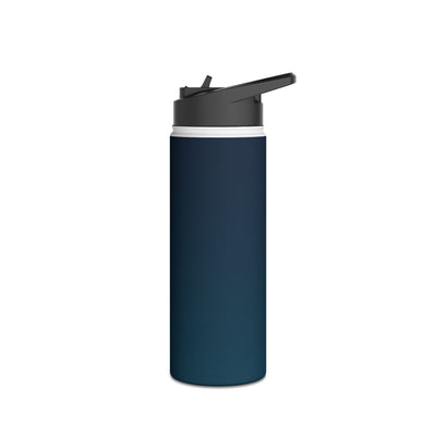 Abyssal Midnight · Insulated Water Bottle · Blue