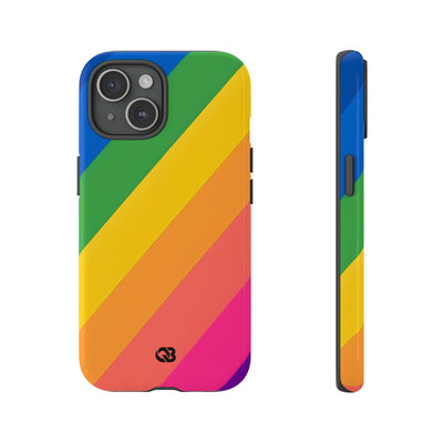 Vibrant Spectrum Slope · Tough Phone Case for iPhone