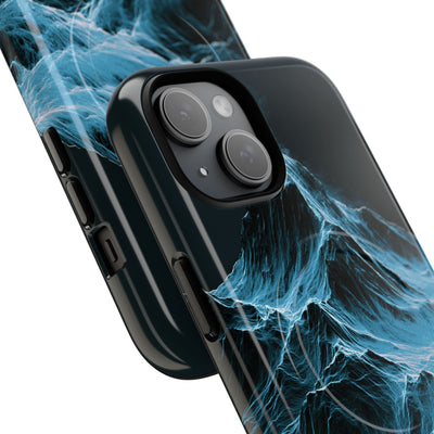 Nordic Frost Peak · Tough 2.0 Magnetic Phone Case for iPhone · Blue