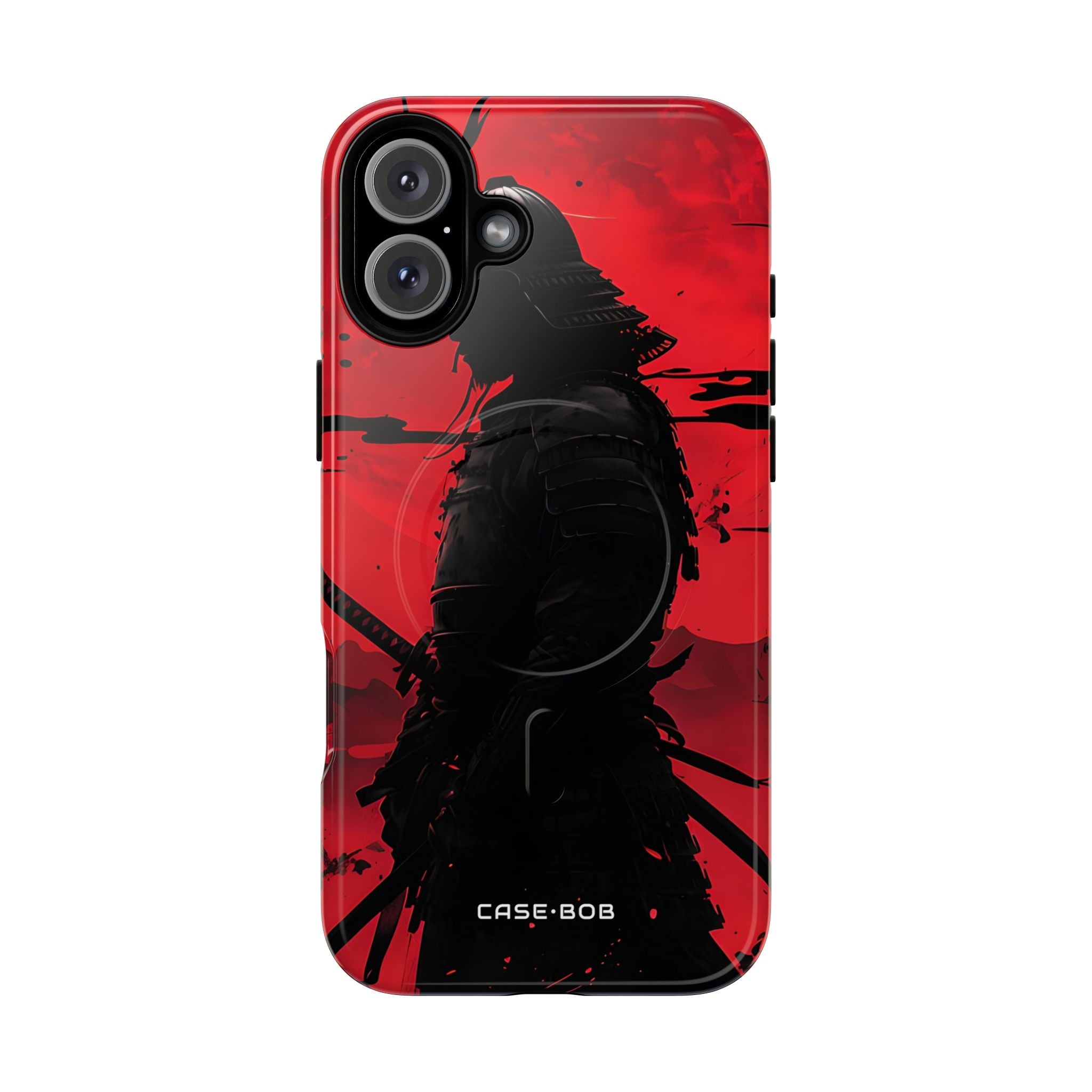 Crimson Samurai iPhone 16 Plus Cover - Tough+
