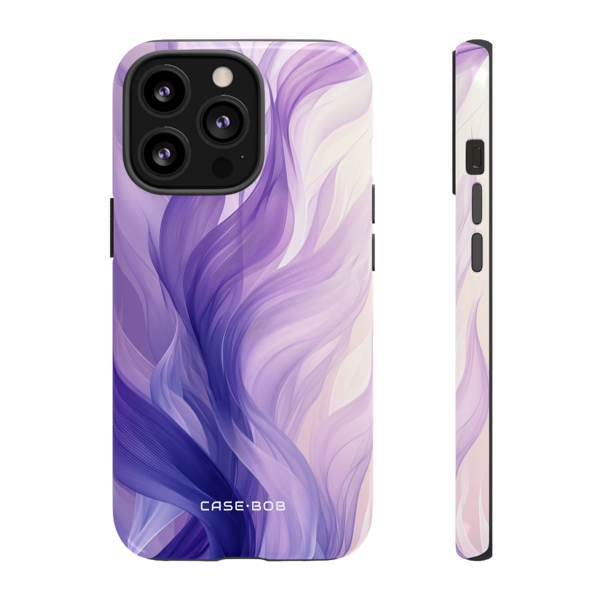 Purple Ribbon Waves iPhone 13 Pro Case - Tough