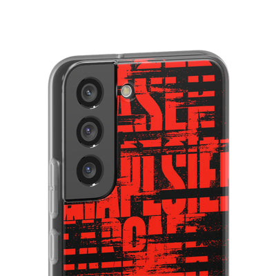 Crimson Redaction · Lite Phone Case for Samsung · Black